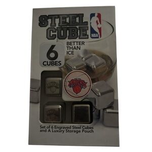 NY Knicks Stainless Steel Ice Cubes (HARD TO FIND)
